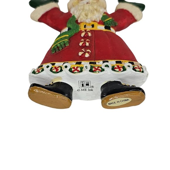 Mary Engelbreit Santa Claus Christmas Ornament Candy Cane - Picture 3 of 6